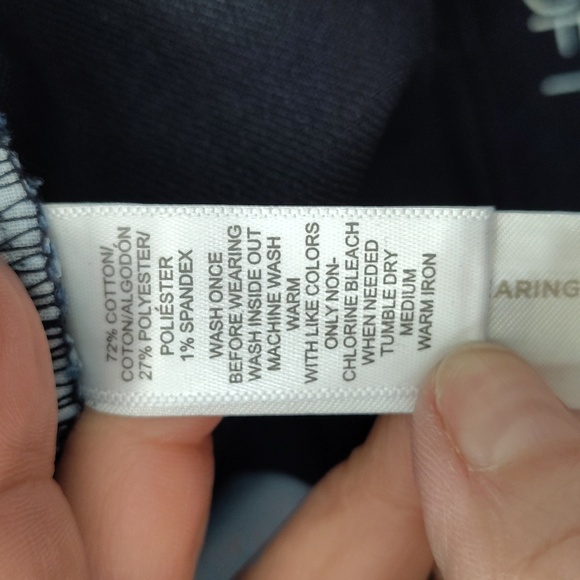 LOFT Curvy Skinny 10 Dark Wash Jeans Size 30 Stretch Mid Rise - Picture 7 of 7